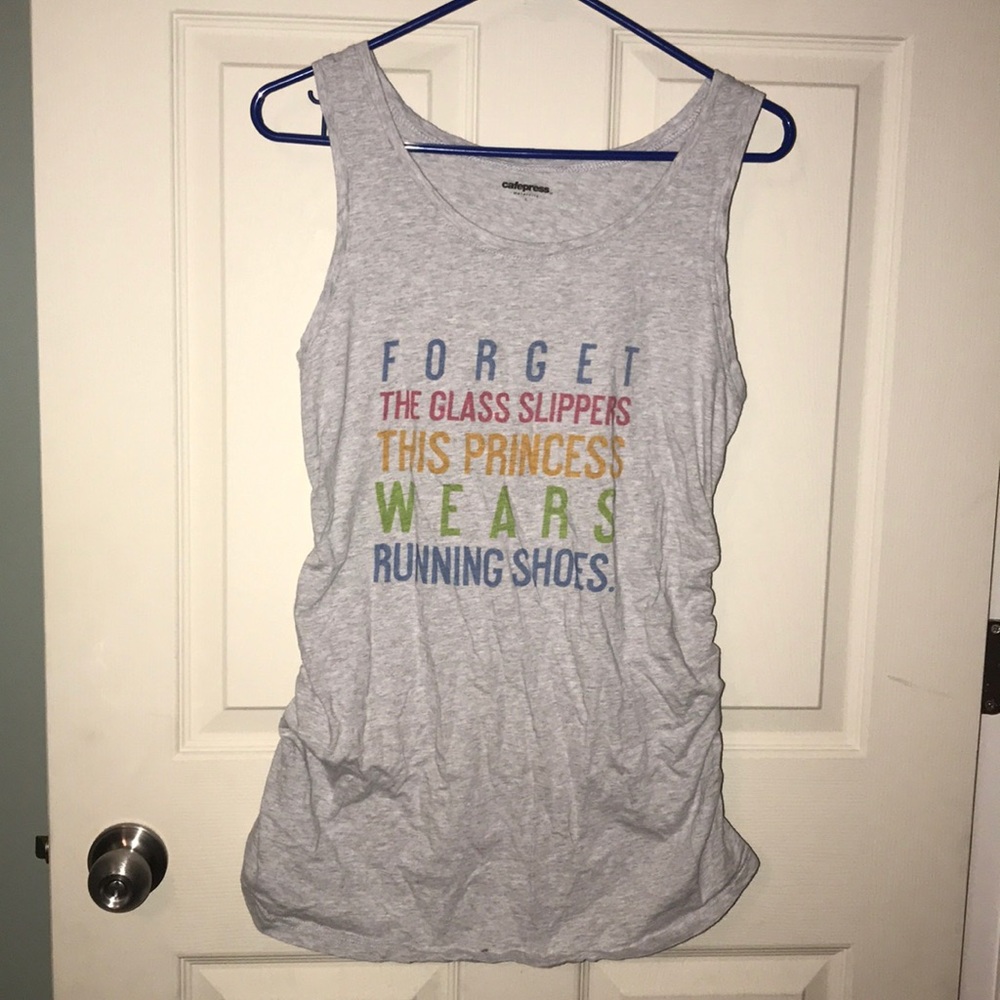 Workout maternity muscle tank
